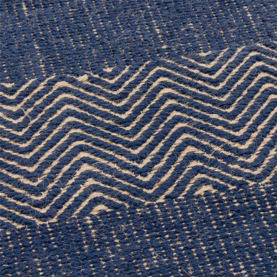 Ives Jute Flatweave Runner - Navy Blue Ives Jute Flatweave Runner - Navy Blue