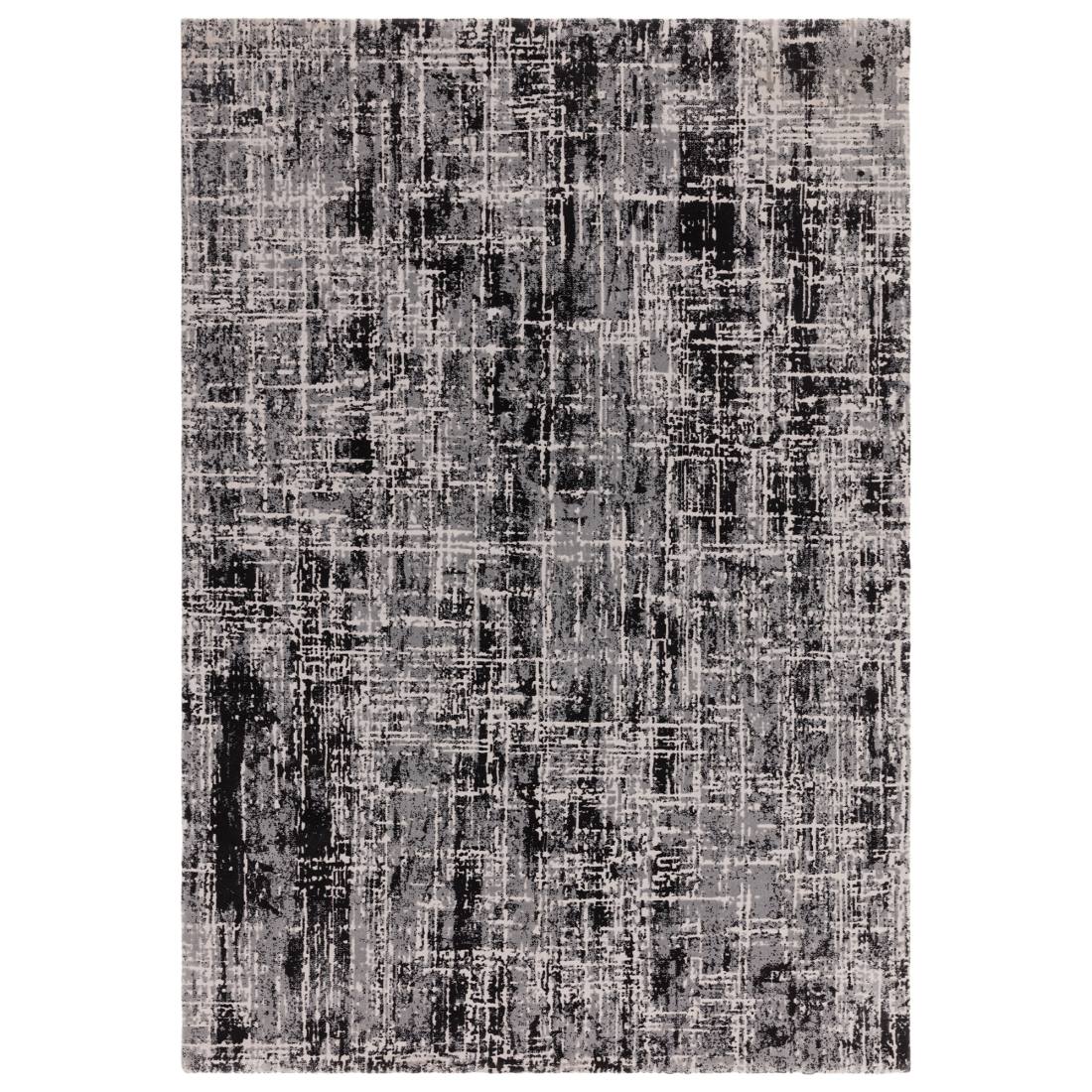 Kuza Abstract Rug - Black Kuza Abstract Rug - Black