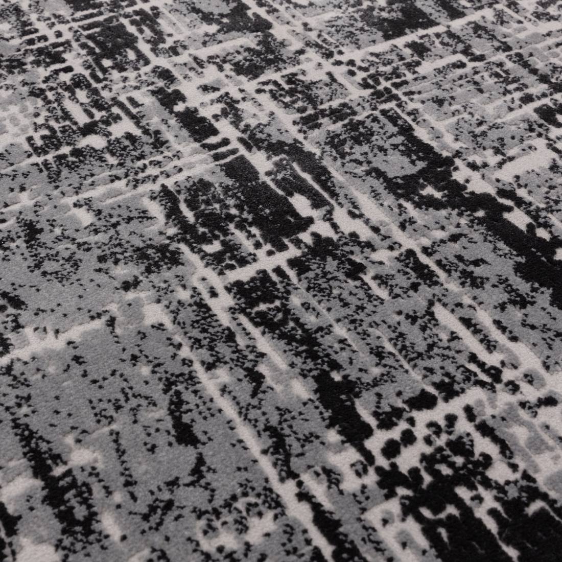 Kuza Abstract Rug - Black Kuza Abstract Rug - Black