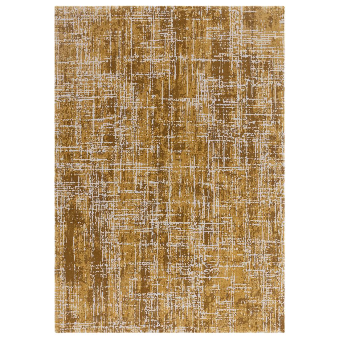 Kuza Abstract Rug - Gold