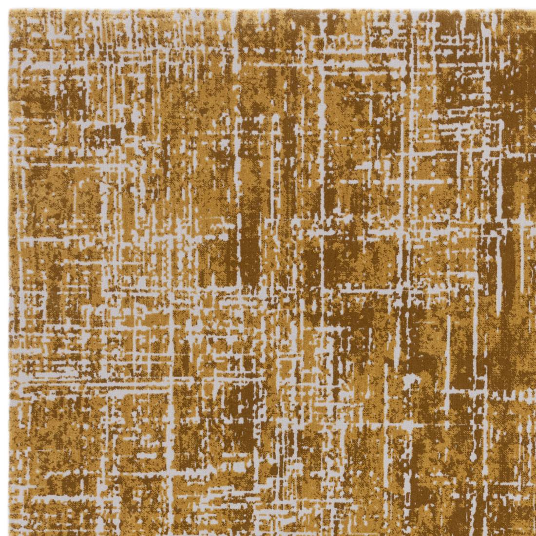 Kuza Abstract Rug - Gold