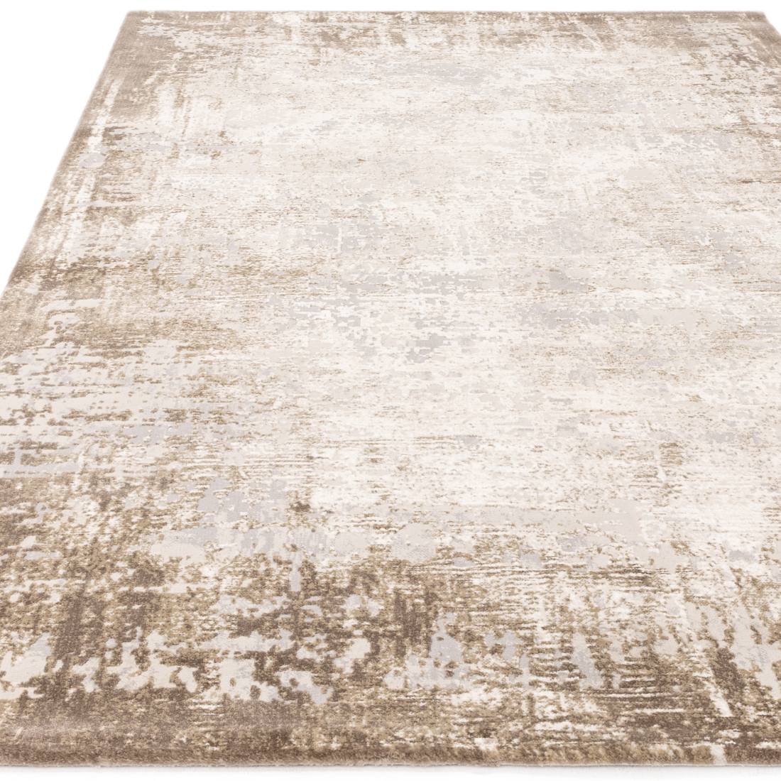 Kuza Border Rug - Beige