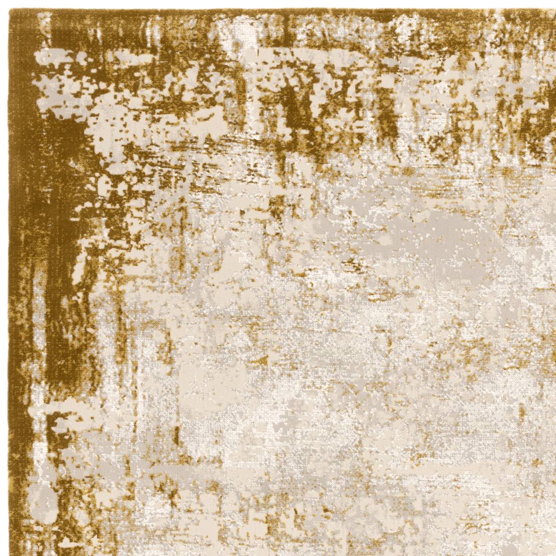 Kuza Border Rug - Gold Kuza Border Rug - Gold