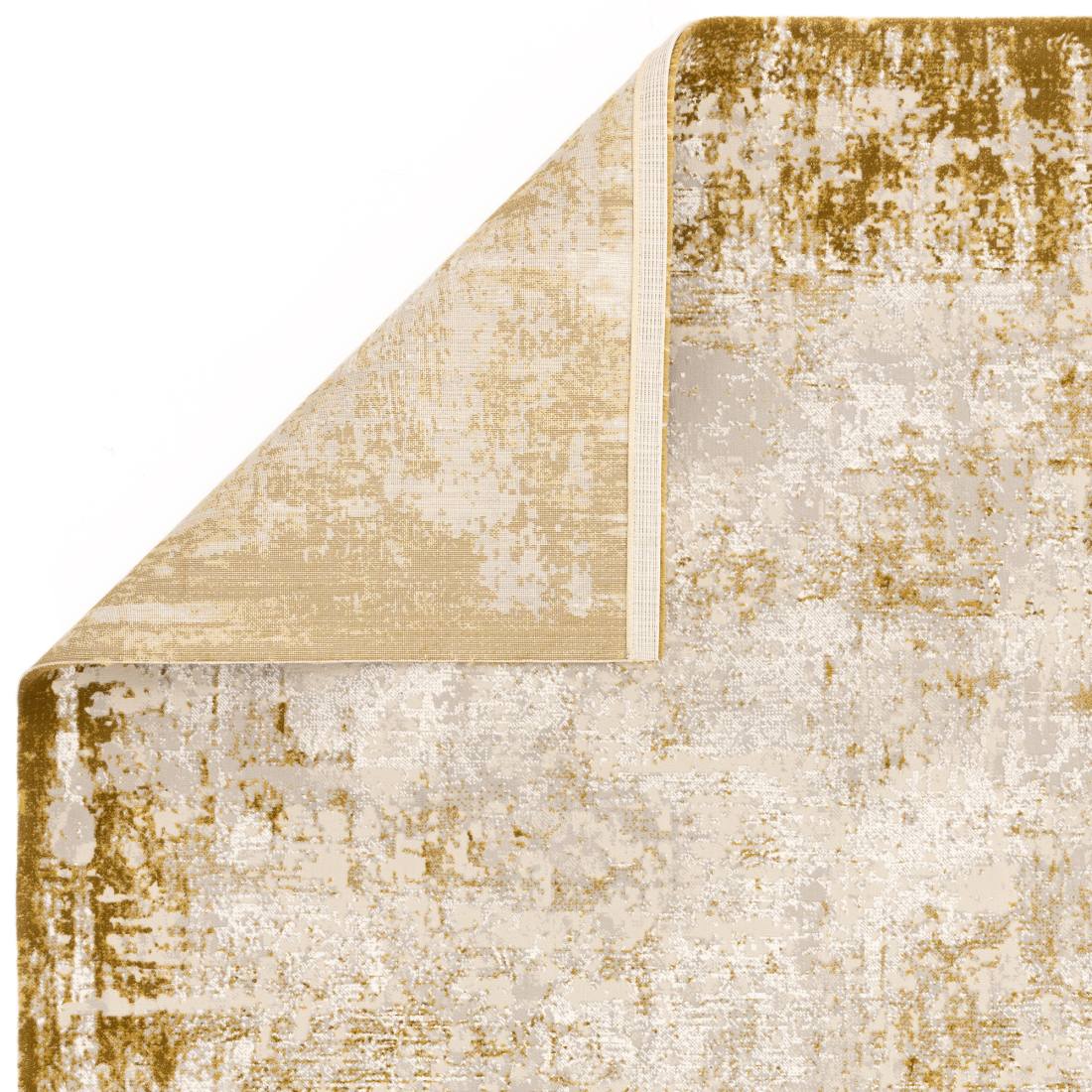 Kuza Border Rug - Gold Kuza Border Rug - Gold