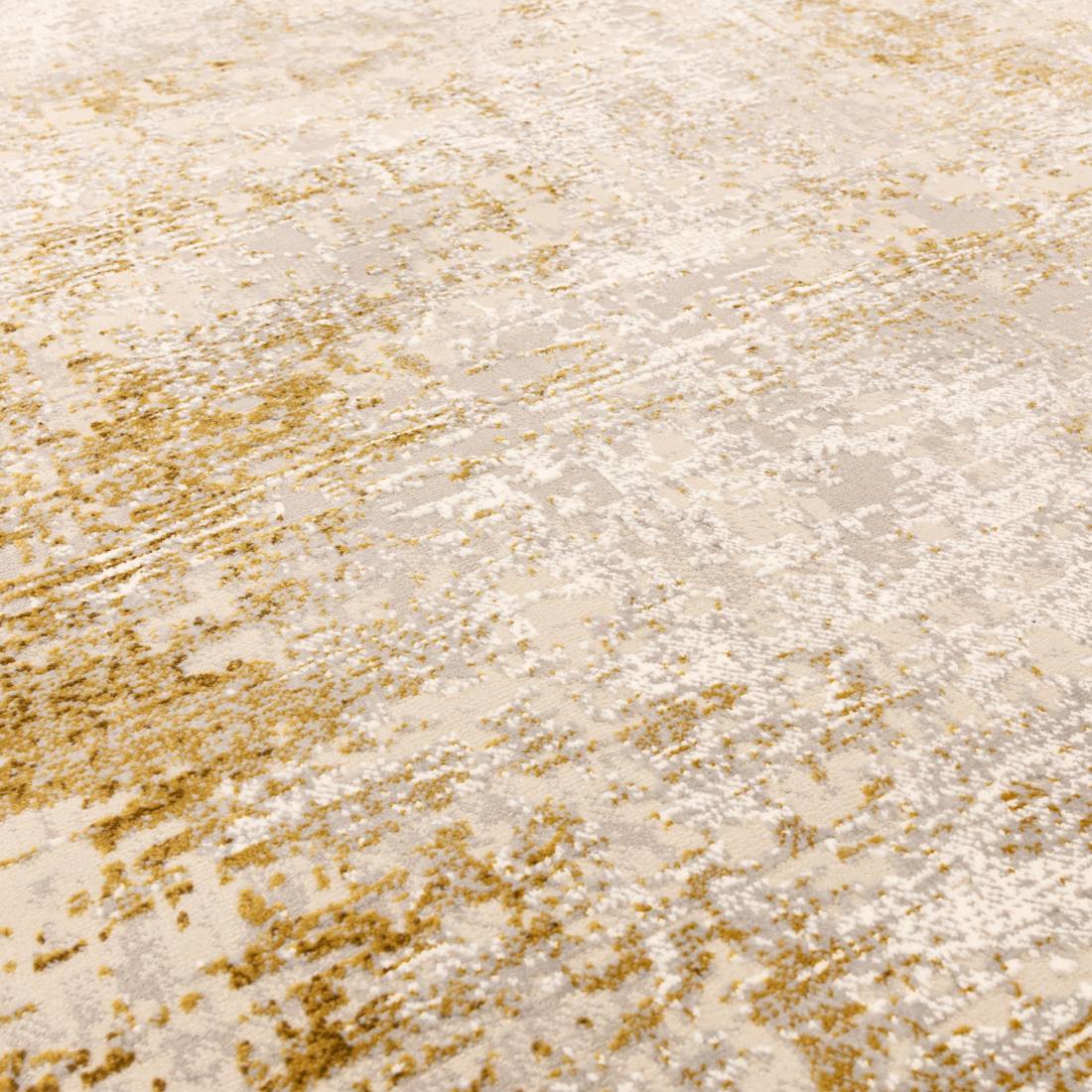 Kuza Border Rug - Gold Kuza Border Rug - Gold