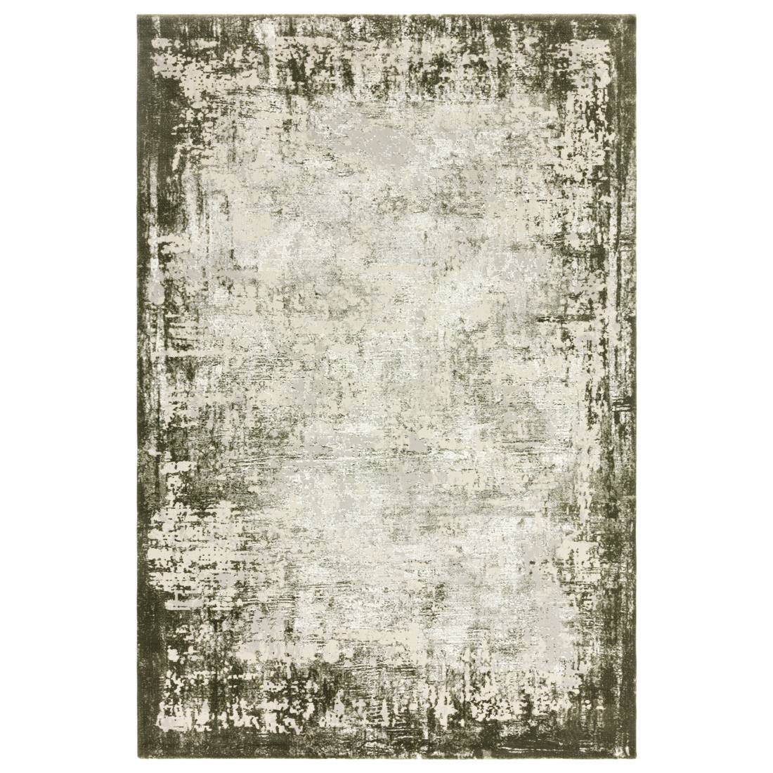 Kuza Border Rug - Green