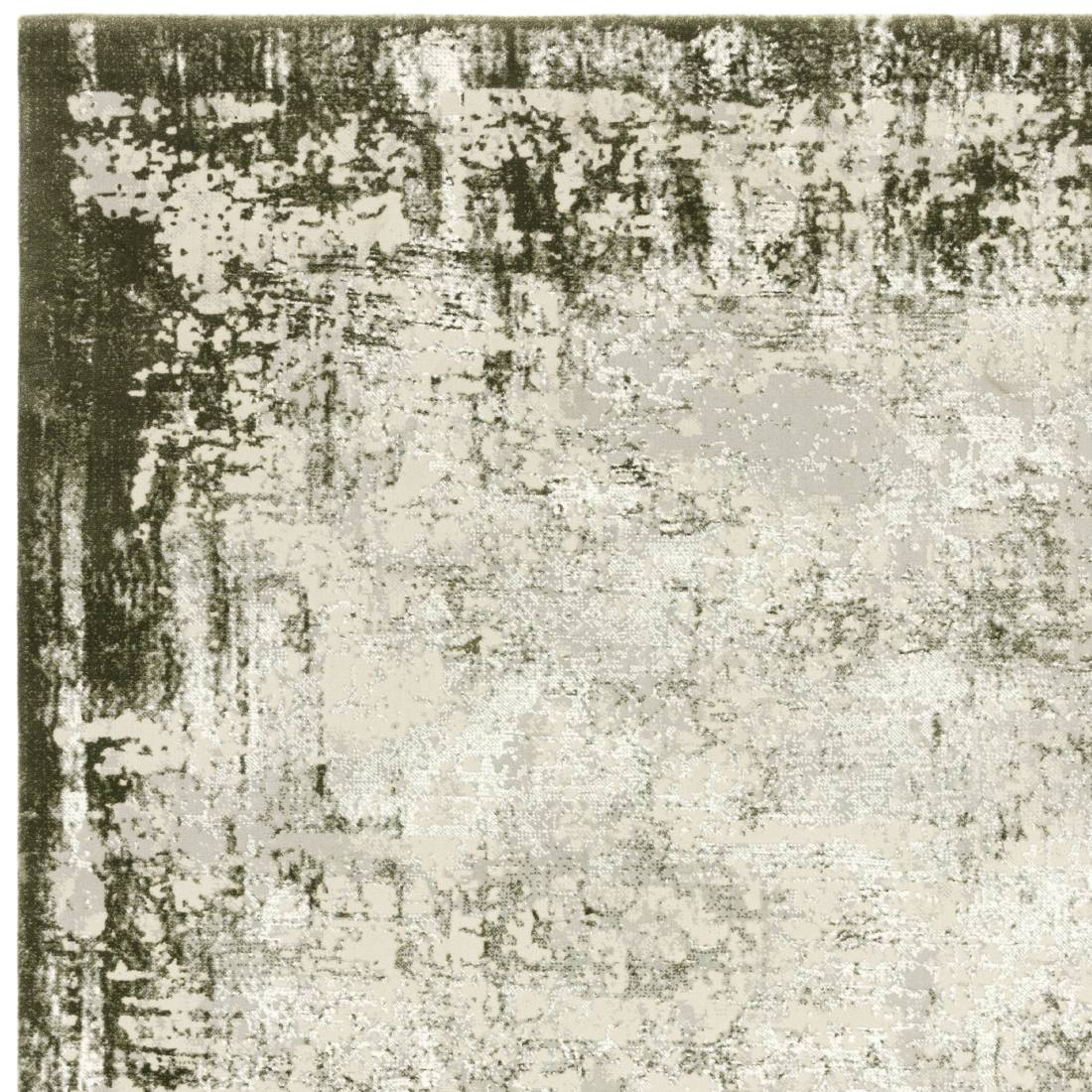 Kuza Border Rug - Green Kuza Border Rug - Green