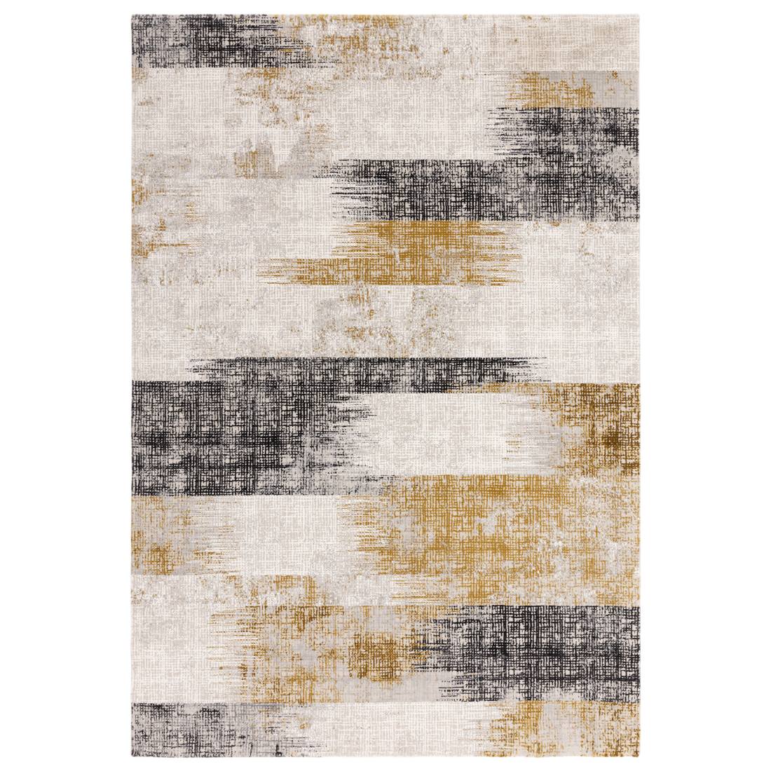 Kuza Lines Rug - Gold