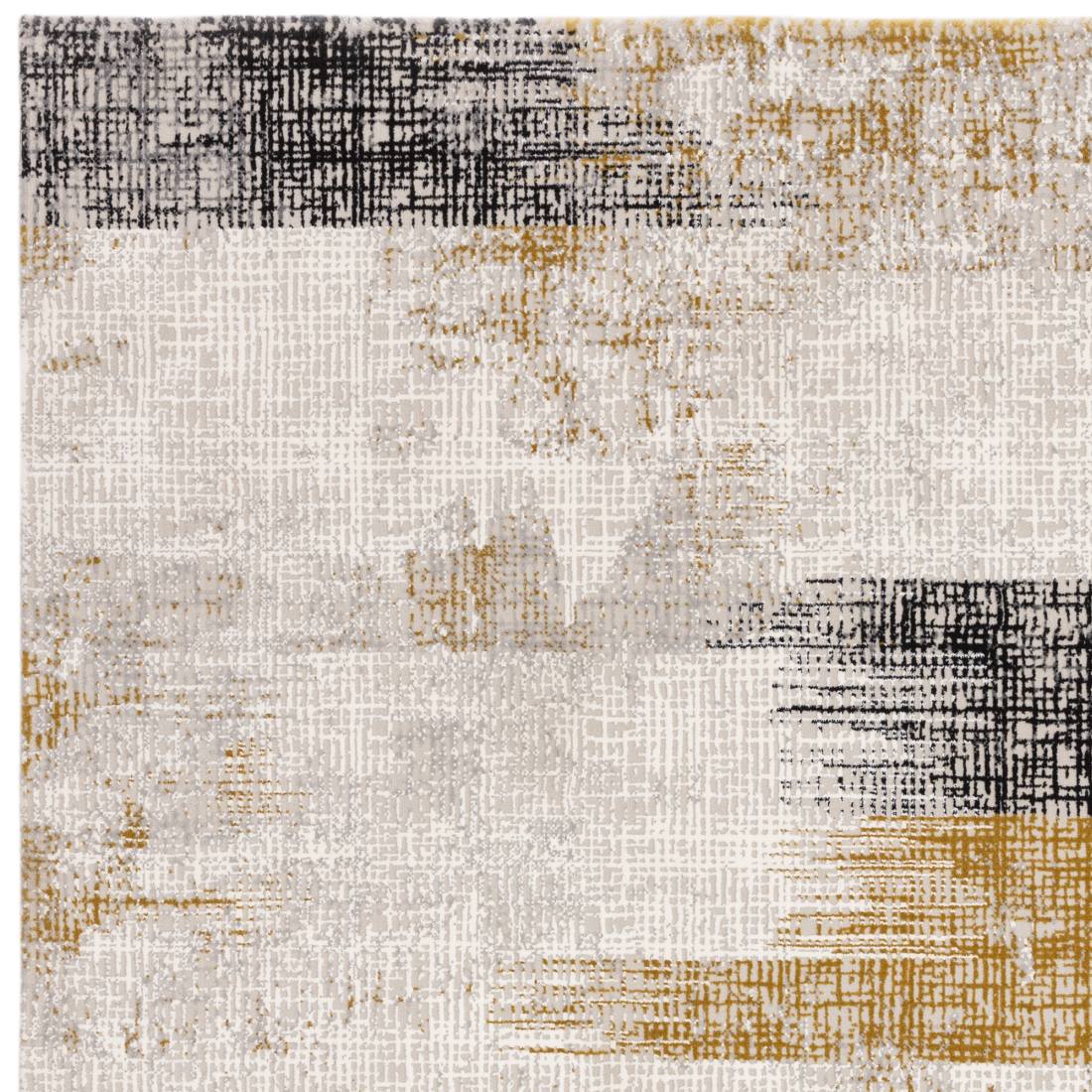 Kuza Lines Rug - Gold