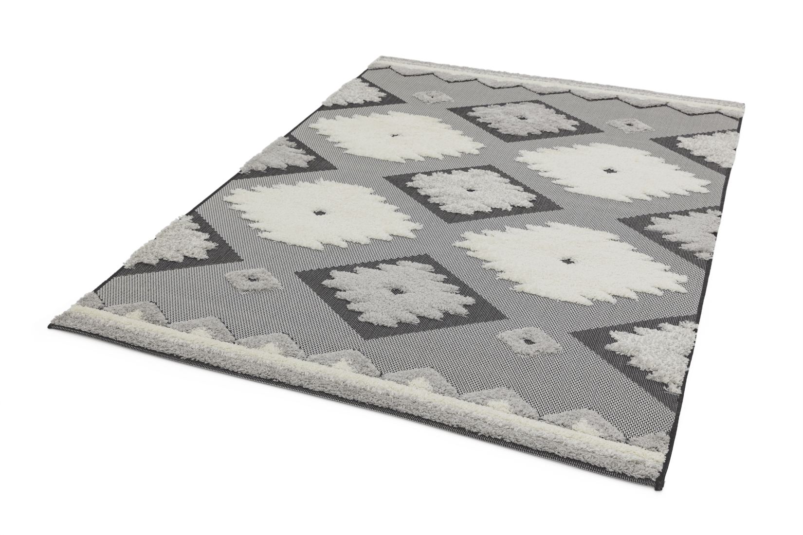 Monty In/Outdoor Tribal Rug - Black Cream MN01 Monty In/Outdoor Tribal Rug - Black Cream MN01