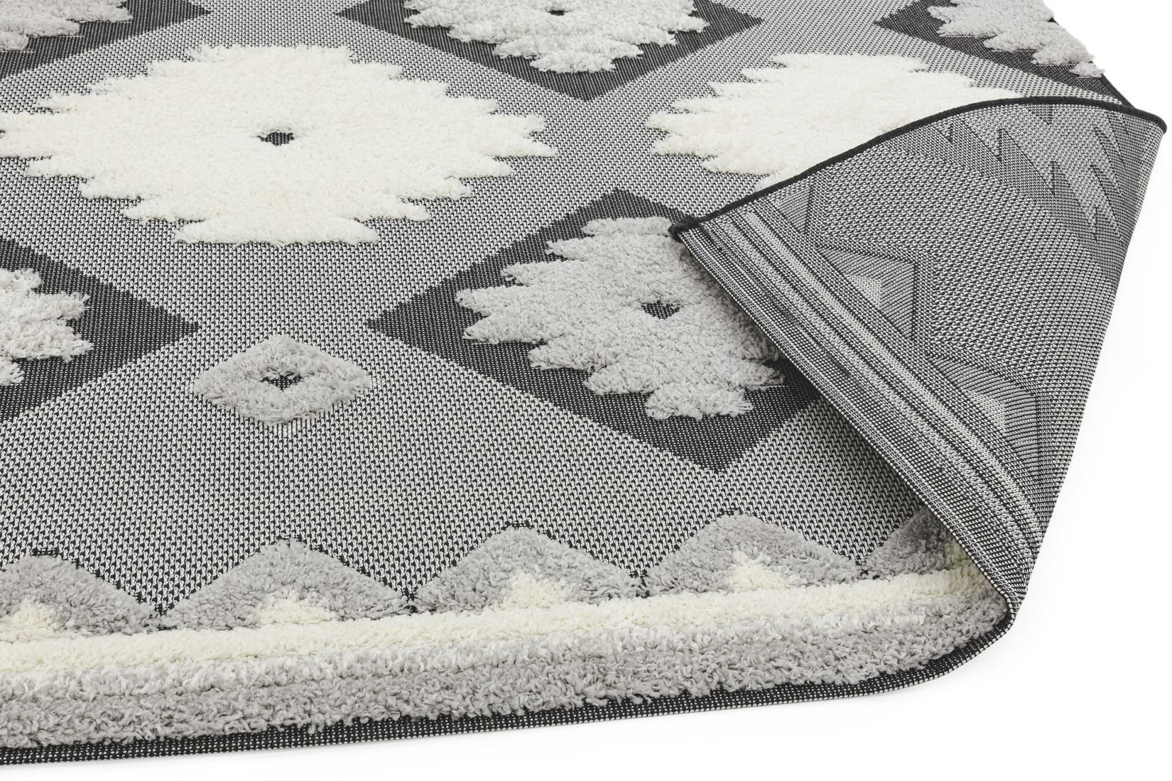 Monty In/Outdoor Tribal Rug - Black Cream MN01 Monty In/Outdoor Tribal Rug - Black Cream MN01