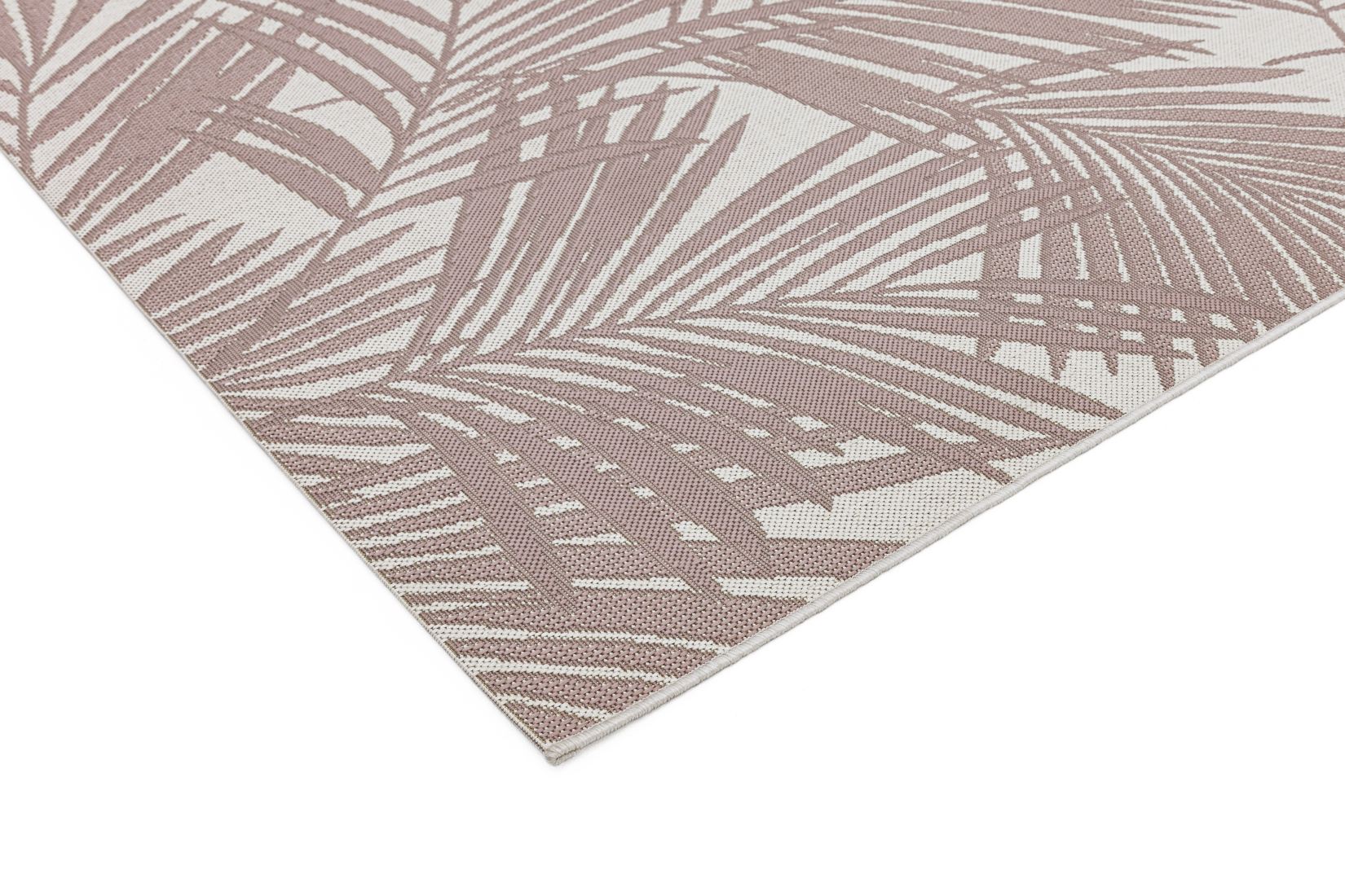 Patio In/Outdoor Floral Rug - Pink Palm PAT21