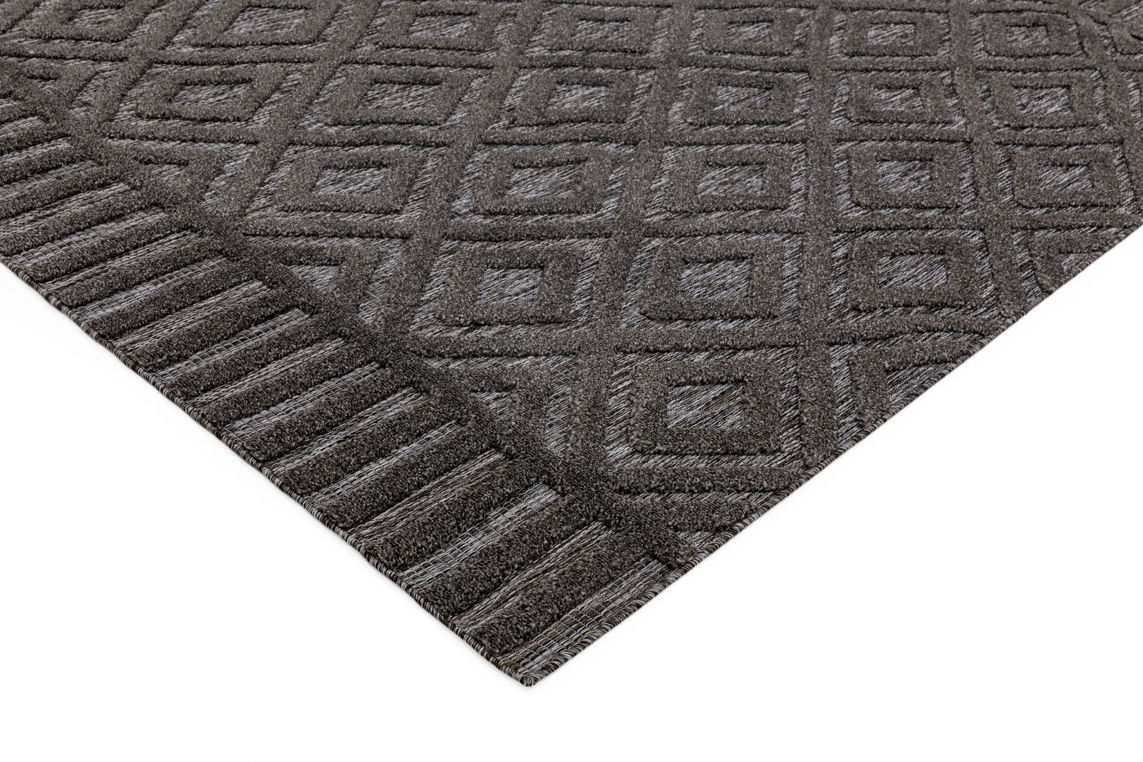 Salta Geometric Runner - Charcoal Diamond SA02