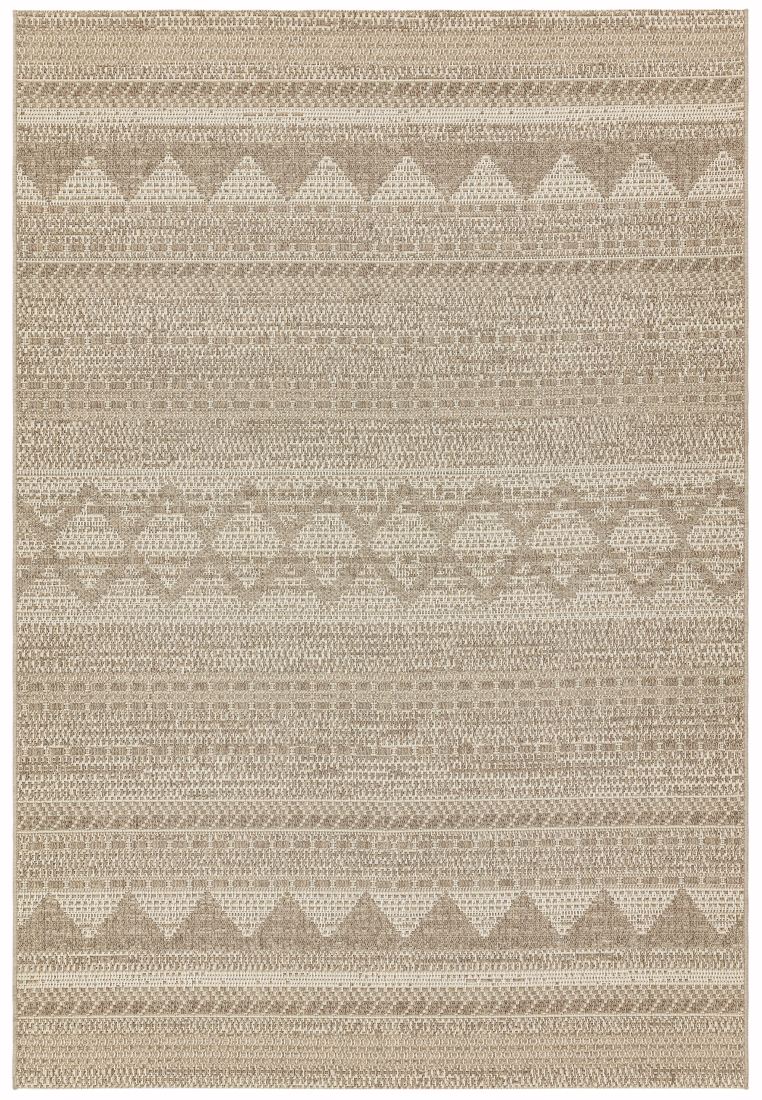 Varanda In/Outdoor Geometric Rug - Beige Diamond VA02