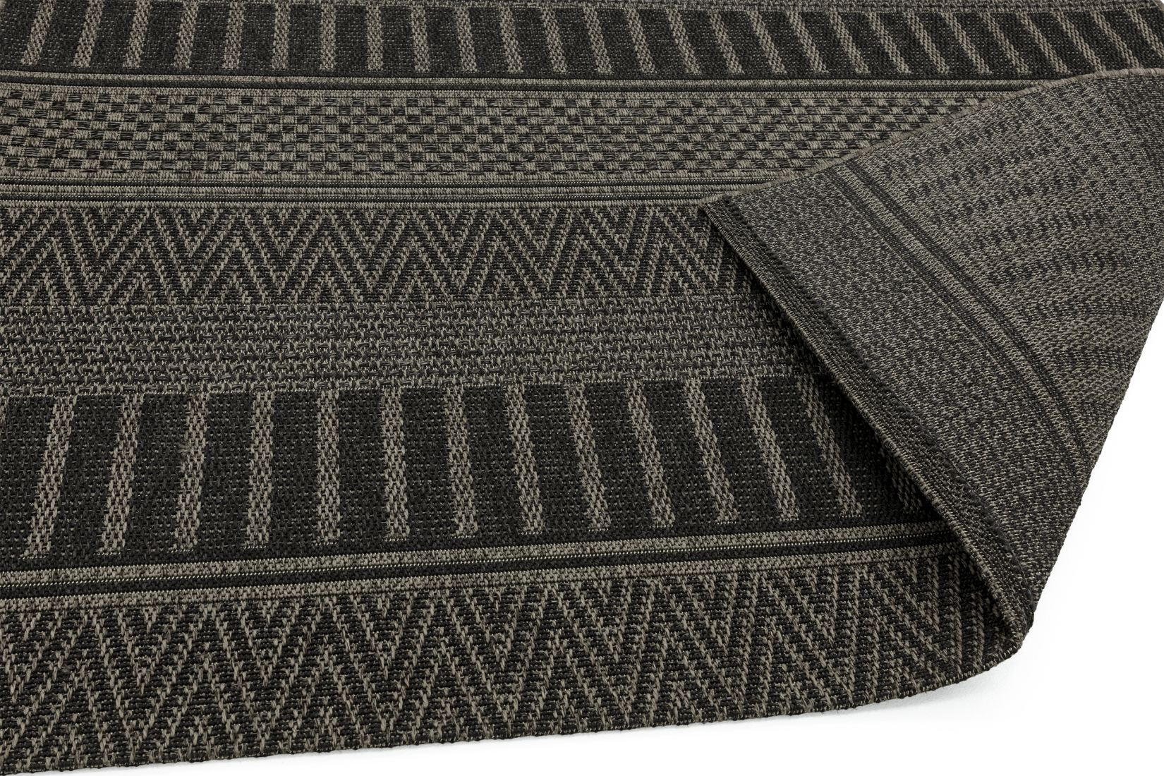 Varanda Rug - Black Stripe