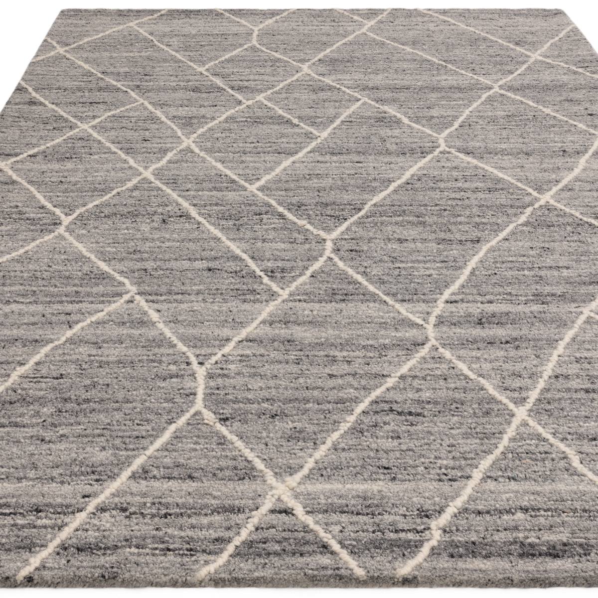 Noah Boho Rug - Charcoal