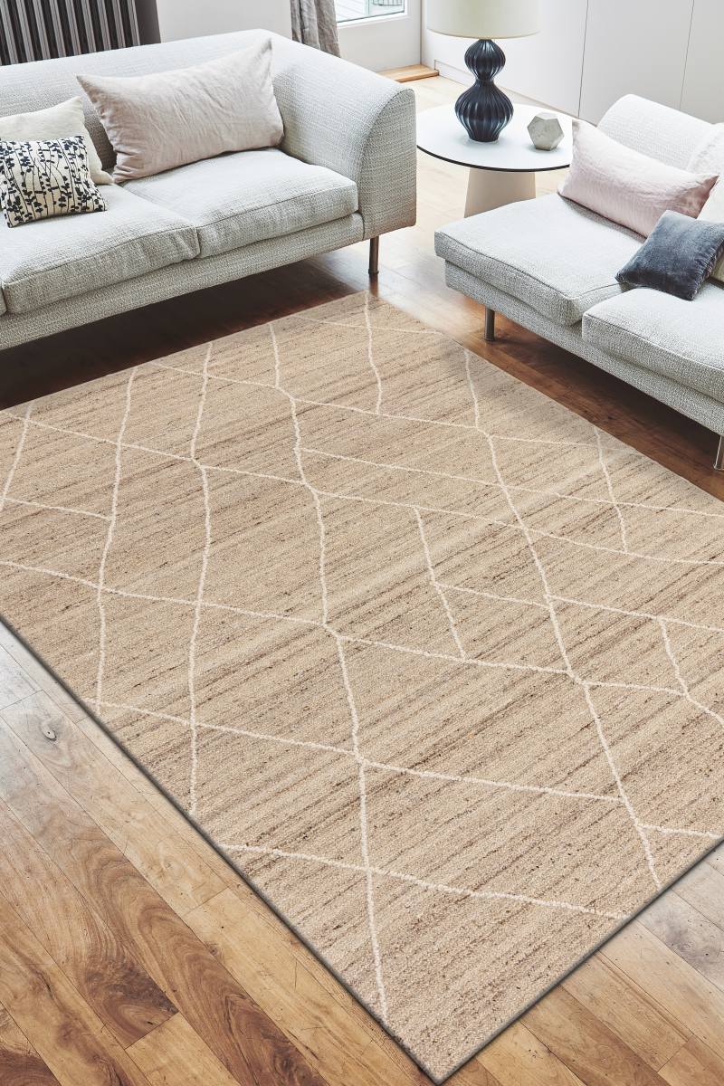 Noah Boho Rug - Natural