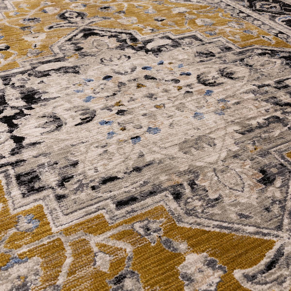 Sovereign Traditional Rug - Gold Medallion Sovereign Traditional Rug - Gold Medallion