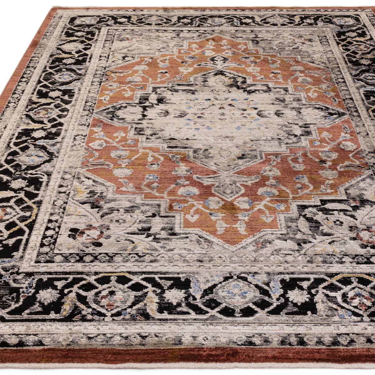 Sovereign Traditional Rug - Terracotta Medallion Sovereign Traditional Rug - Terracotta Medallion