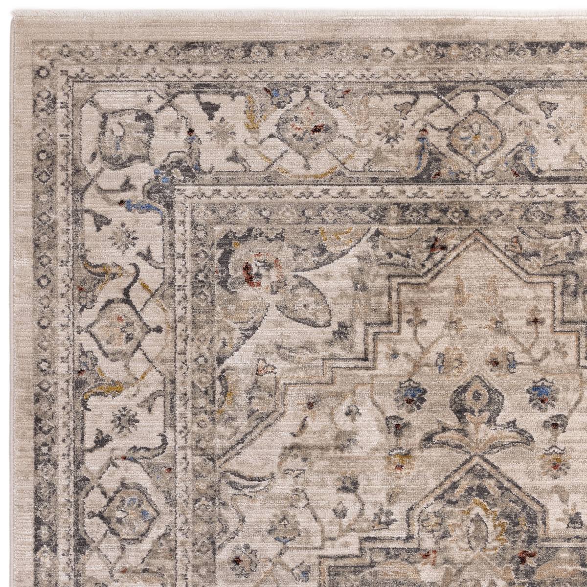 Sovereign Traditional Rug - Ash Medallion