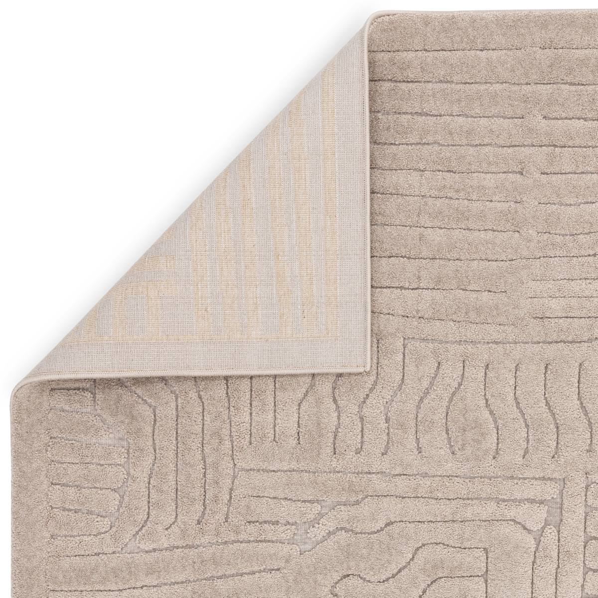 Valley Super Soft Modern Rug - Natural Route