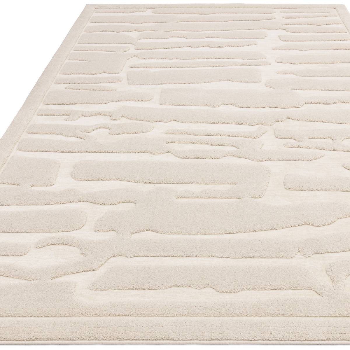 Valley Super Soft Modern Rug - Ivory Path