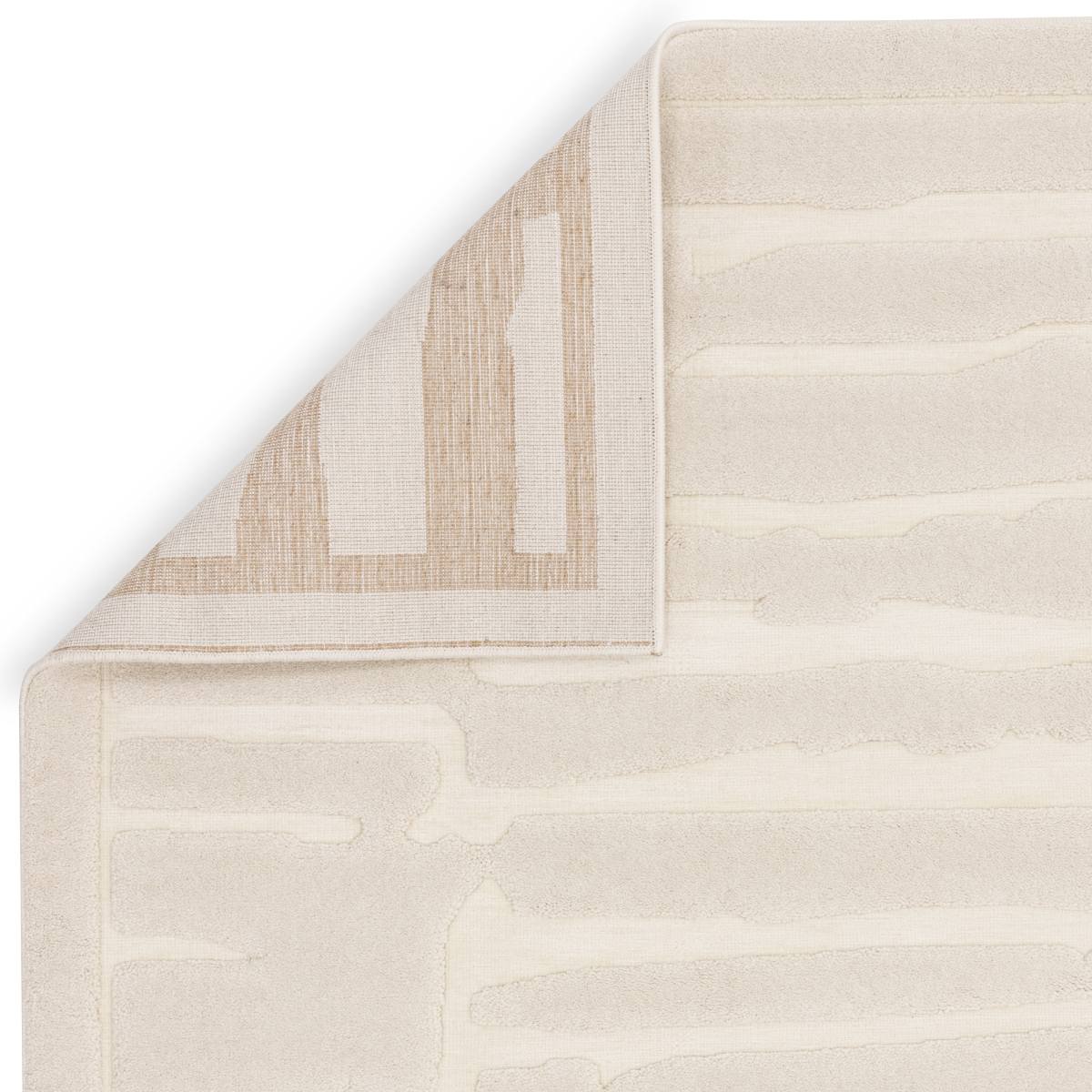 Valley Super Soft Modern Rug - Ivory Path