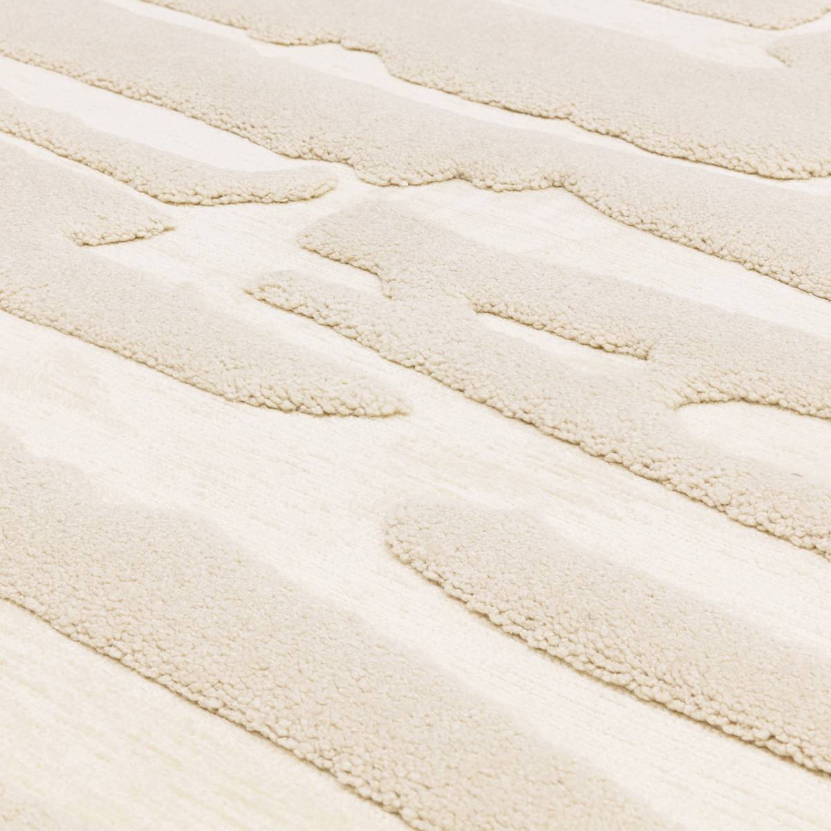 Valley Super Soft Modern Rug - Ivory Path