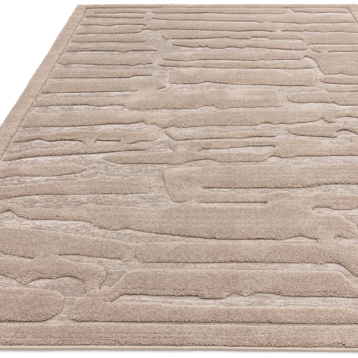 Valley Super Soft Modern Rug - Natural Path