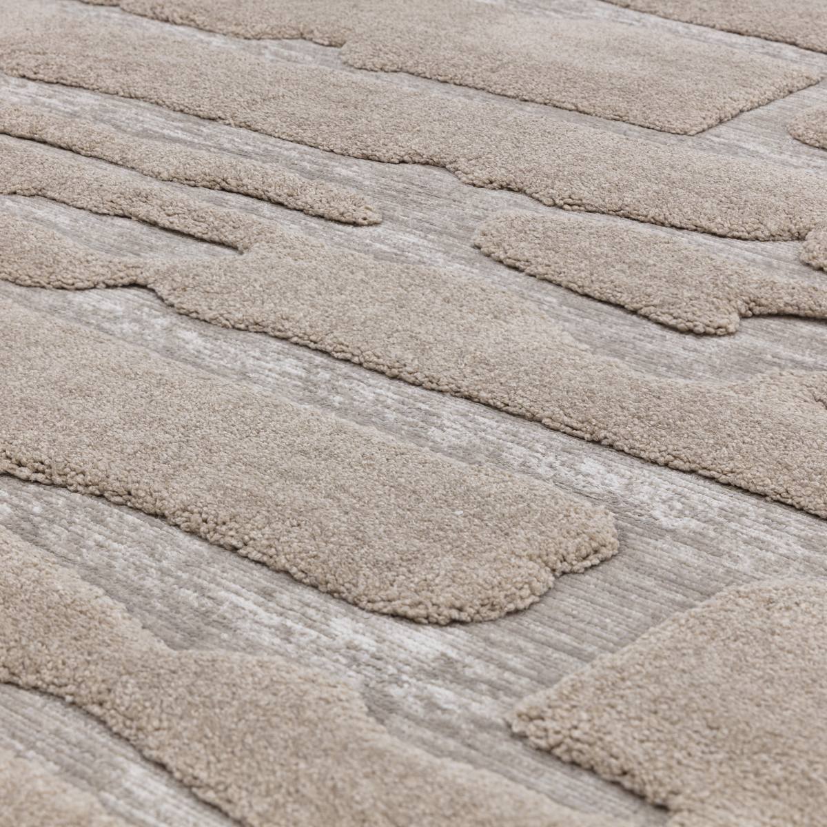 Valley Super Soft Modern Rug - Natural Path