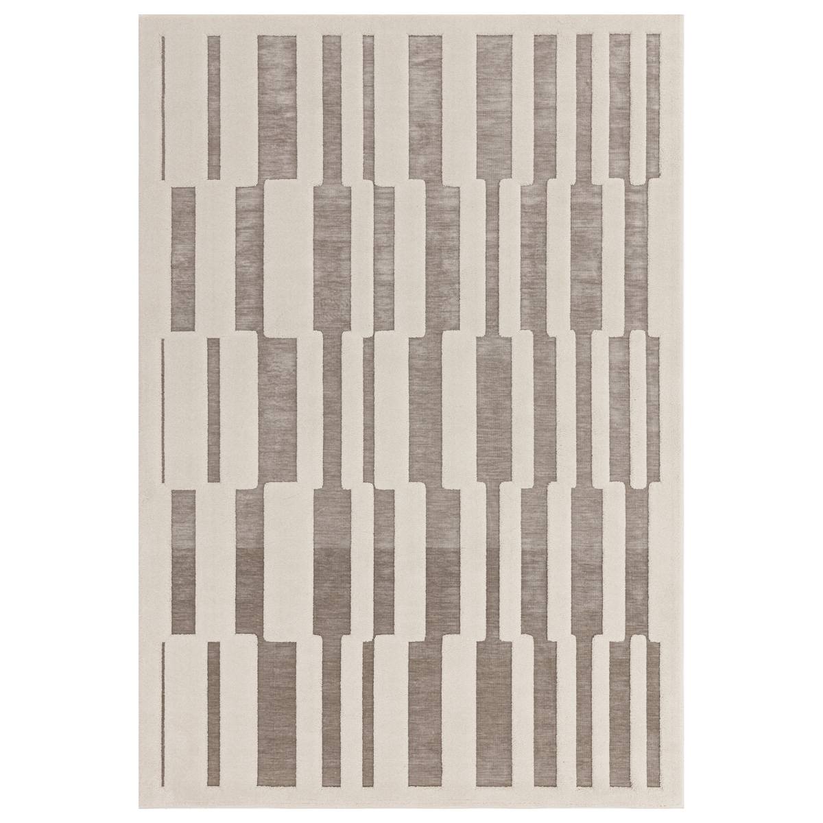 Valley Super Soft Modern Rug - Natural Ivory Tile