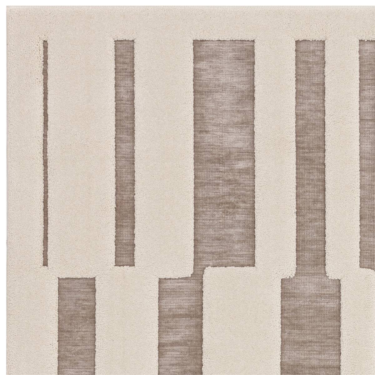 Valley Super Soft Modern Rug - Natural Ivory Tile