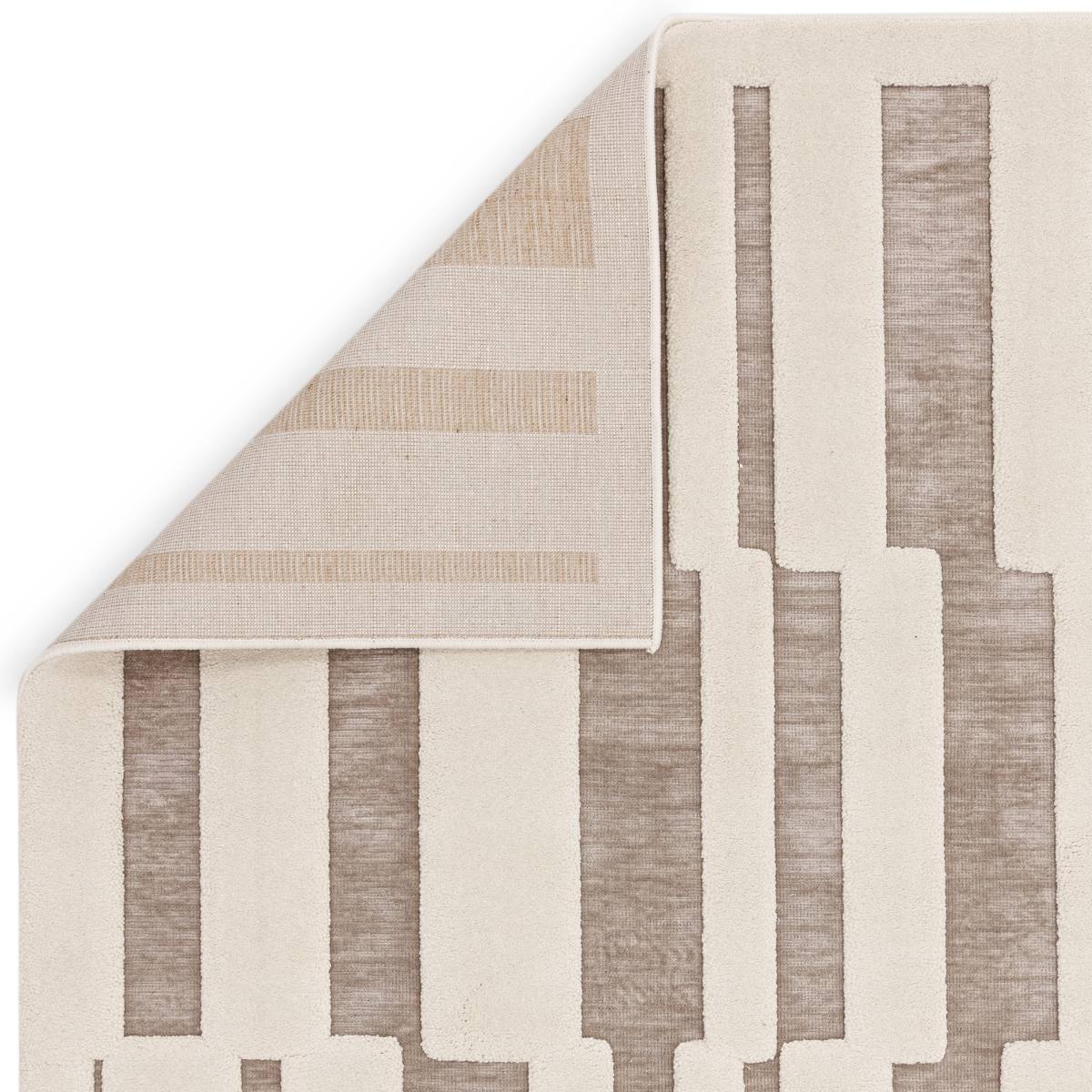 Valley Super Soft Modern Rug - Natural Ivory Tile