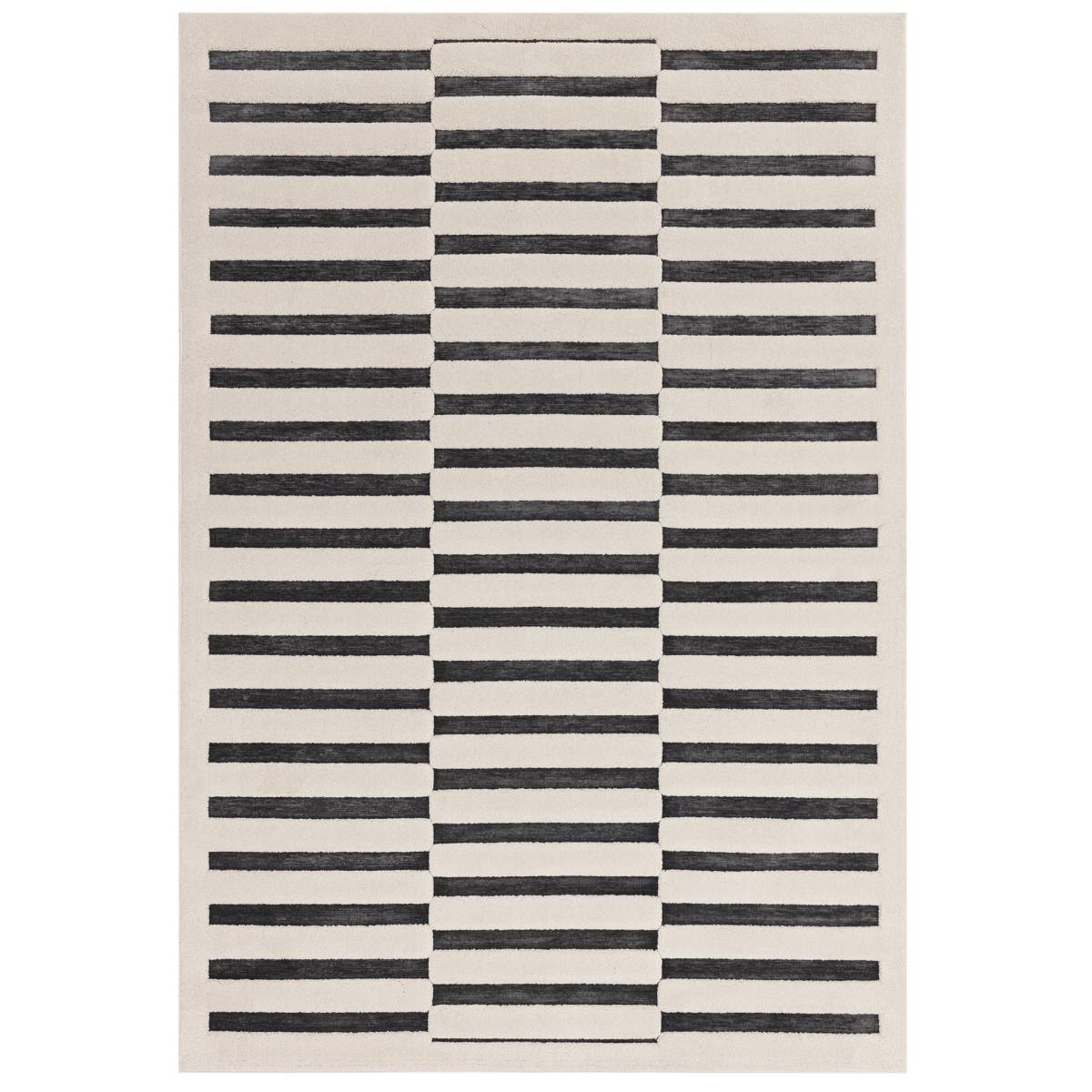 Valley Super Soft Modern Rug - Charcoal Ivory Build Valley Super Soft Modern Rug - Charcoal Ivory Build