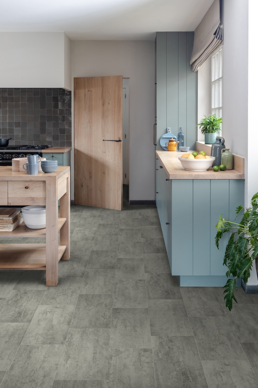 Velvetex Tile Vinyl - Challenger 577 Velvetex Tile Vinyl - Challenger 577