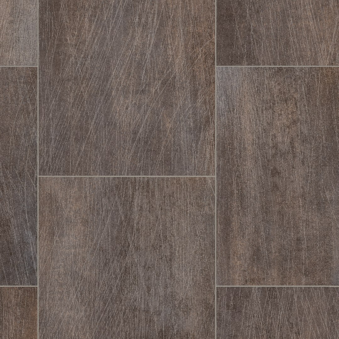 Comfytex Deluxe Pro Tile Vinyl -  Brighton Brown 588