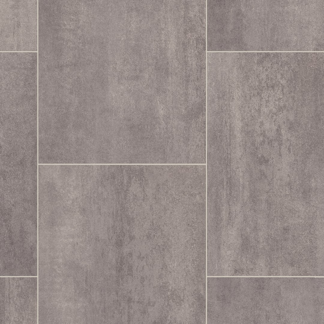 Luxury Trends Tile Vinyl - Barcelona Grey 374 Luxury Trends Tile Vinyl - Barcelona Grey 374