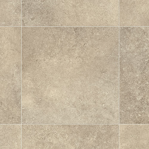 Riviera Tile Vinyl - Vesuvio Beige 534