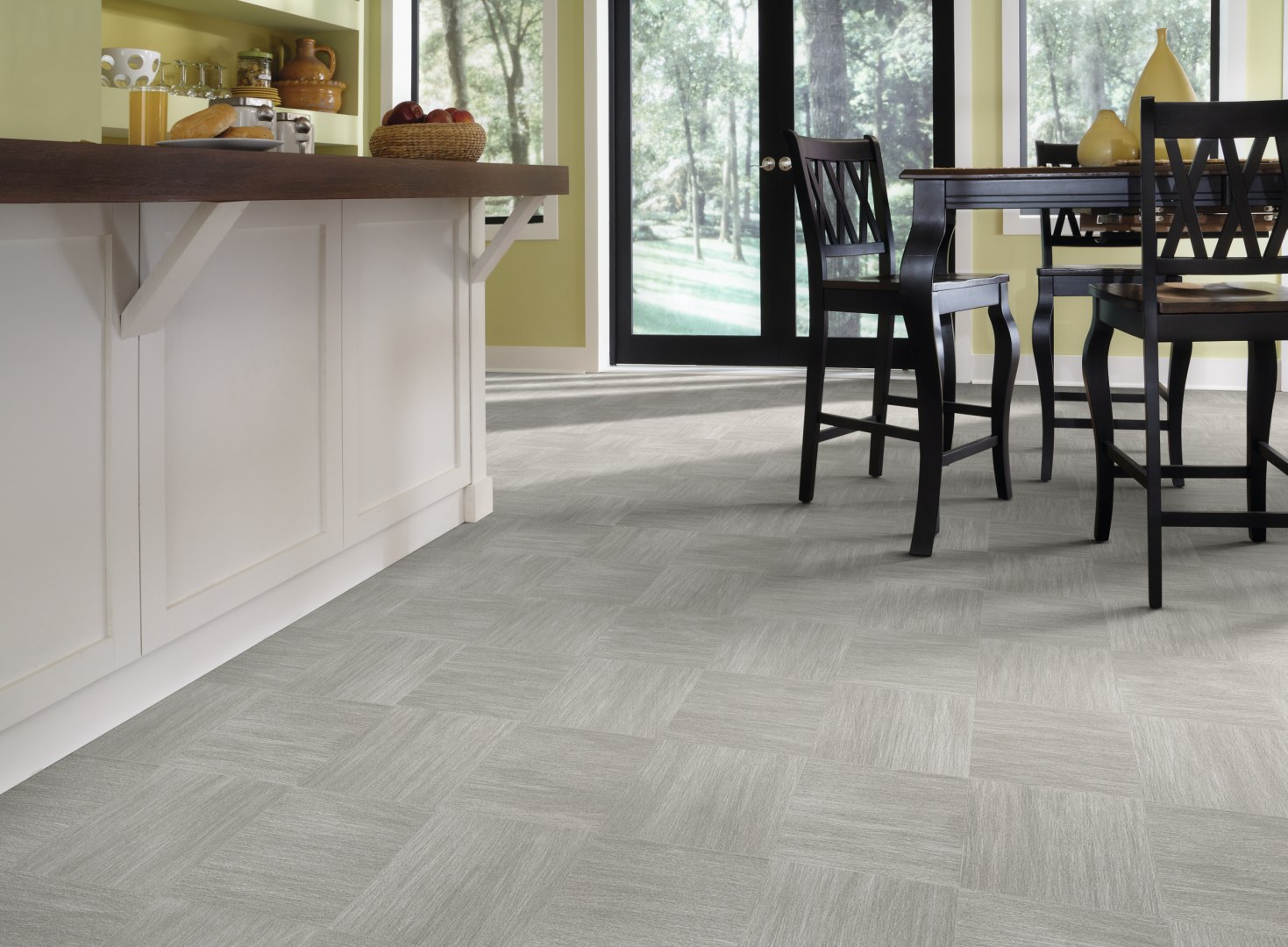 Comfytex PU Tile Vinyl - Morgane 594 Comfytex PU Tile Vinyl - Morgane 594
