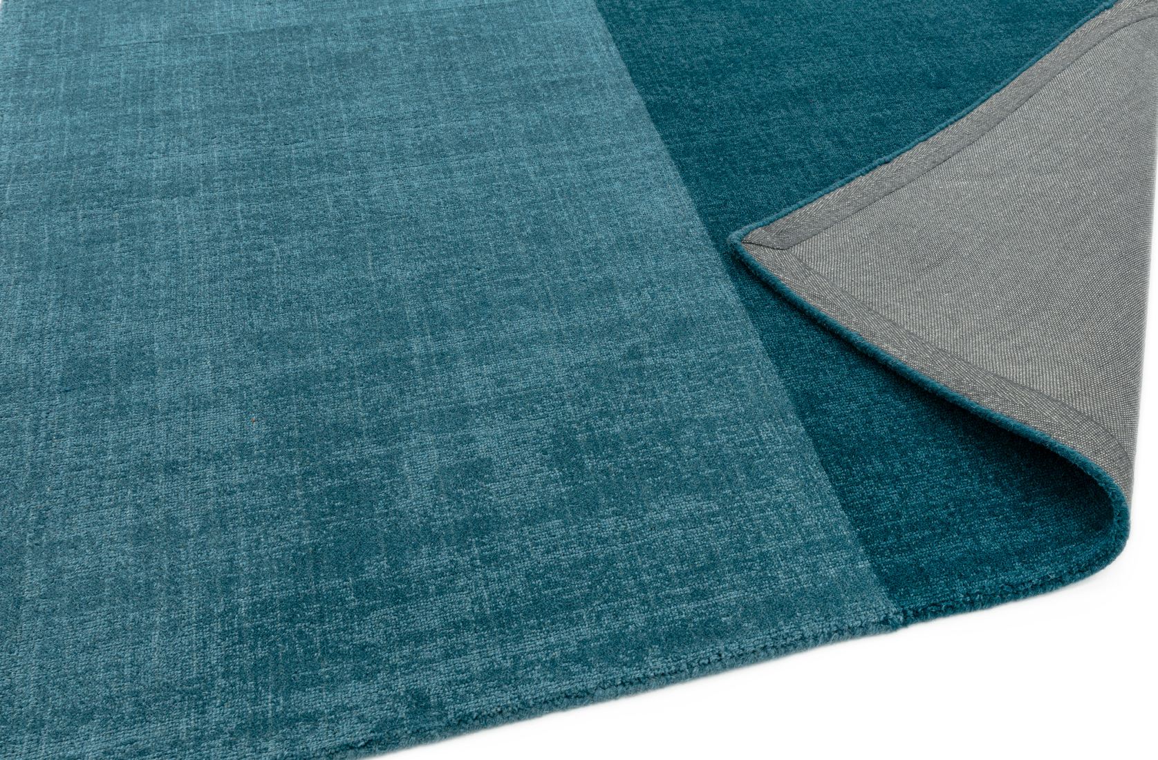 Blox Wool Geometric Rug - Teal