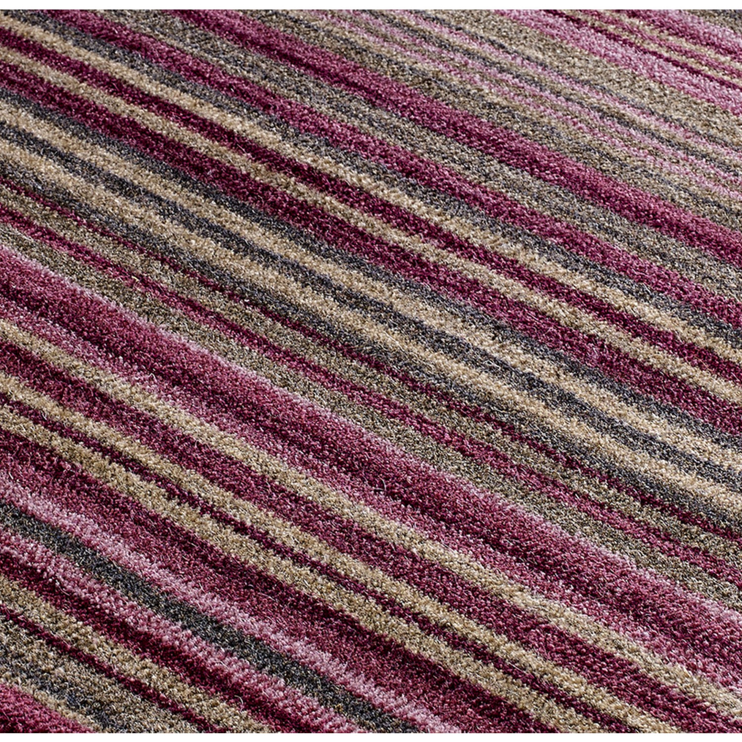 Carter Striped Rug - Berry Carter Striped Rug - Berry