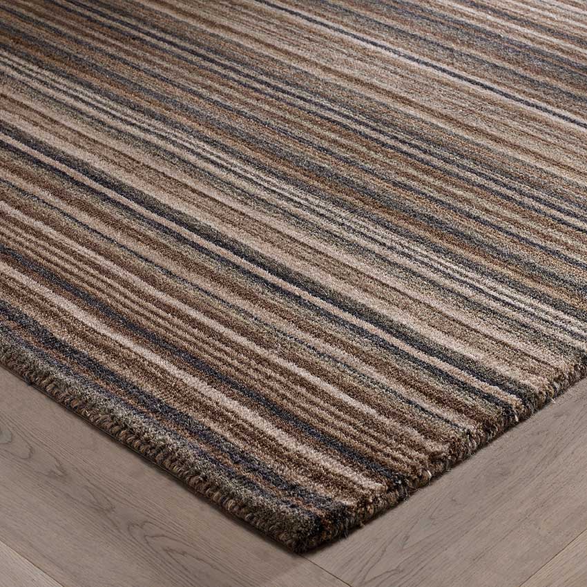 Carter Striped Rug - Natural