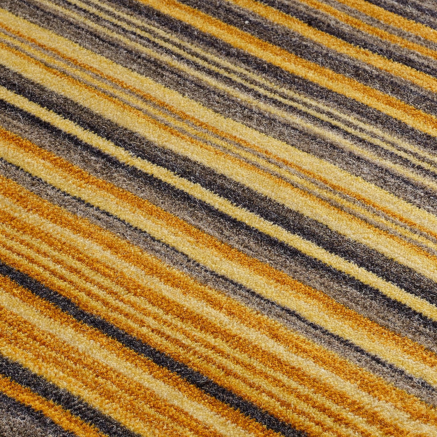 Carter Striped Rug - Ochre