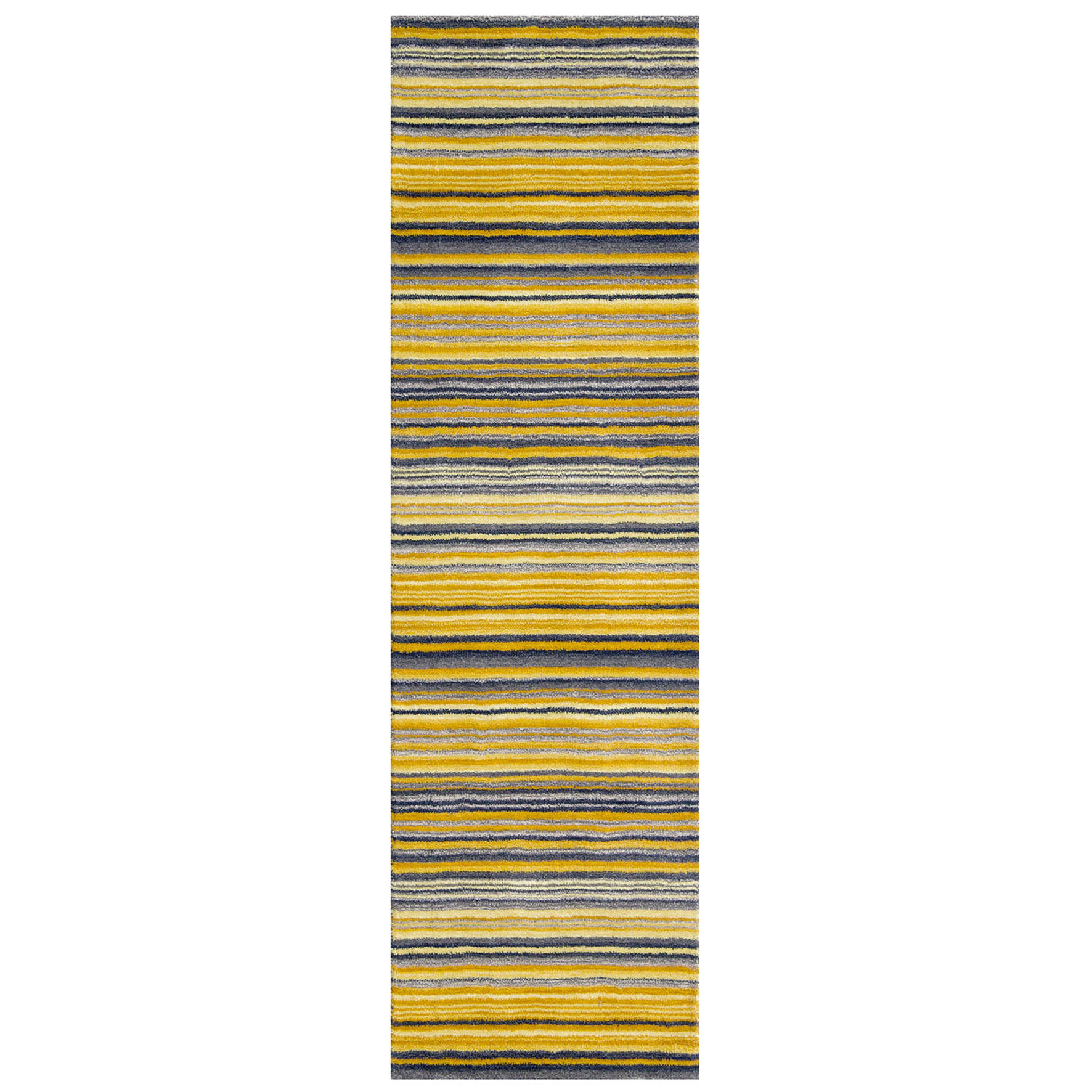 Carter Striped Rug - Ochre