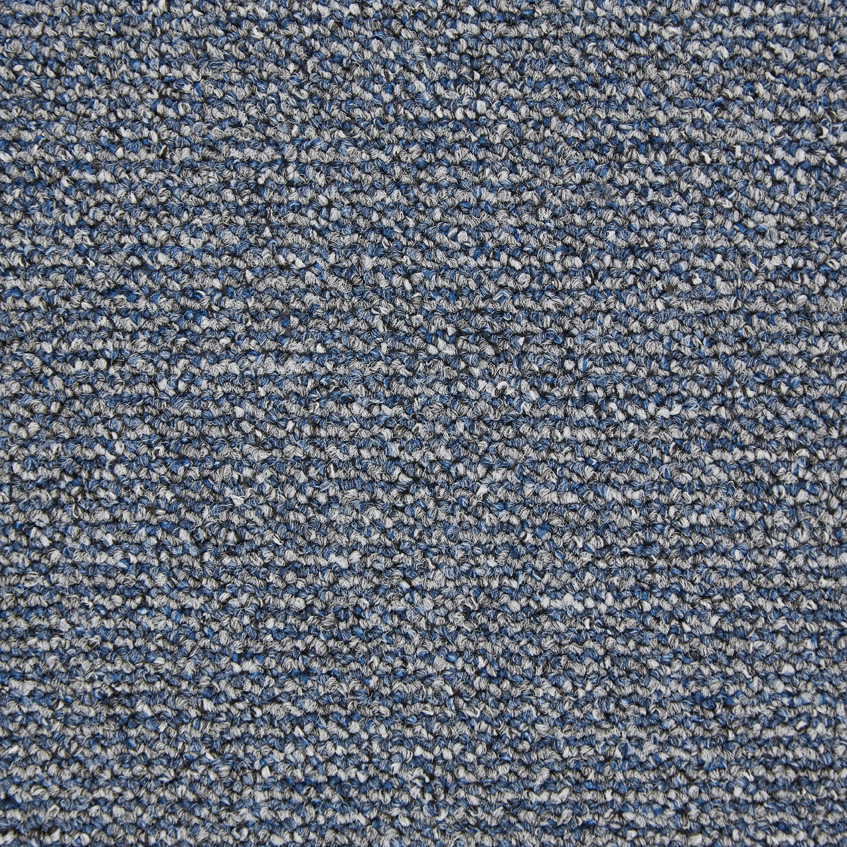 Rimini Stripe Carpet Tiles - 109106 Silver Glow