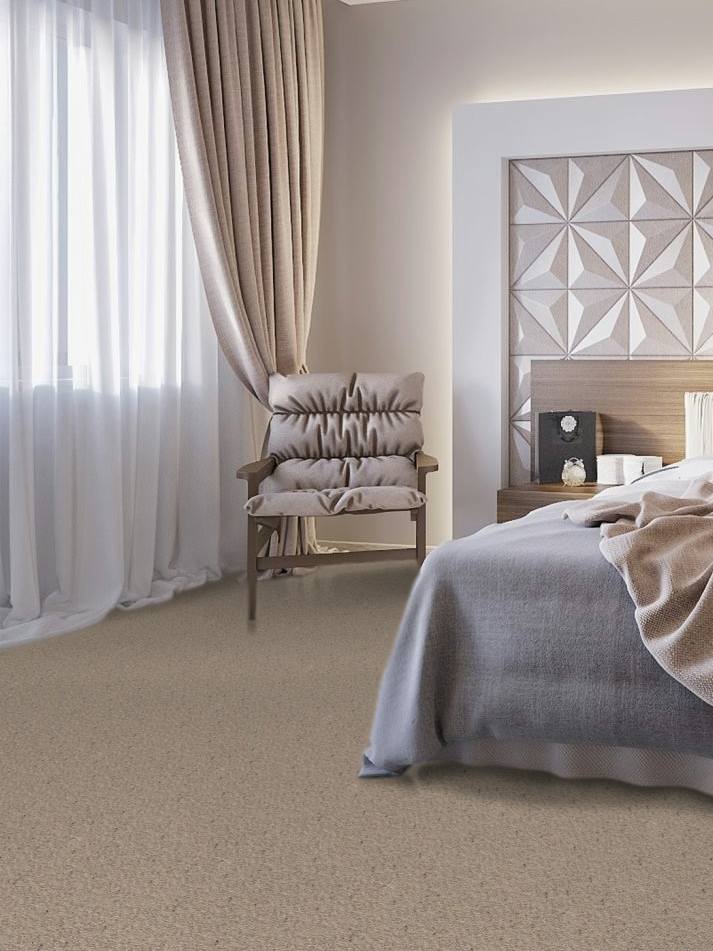 Cottage Berber Wool Loop Carpet - Summer Sky