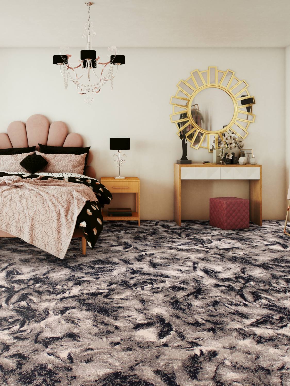 Firenze Brushstrokes Wilton Pattern Carpet - Mineral Firenze Brushstrokes Wilton Pattern Carpet - Mineral
