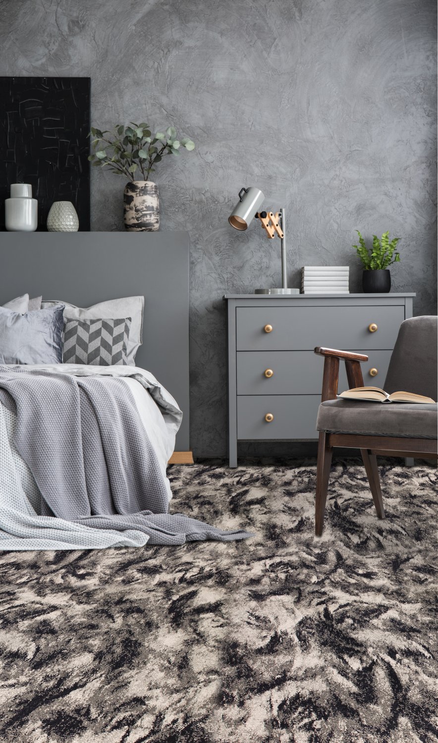 Firenze Brushstrokes Wilton Pattern Carpet - Monochrome Firenze Brushstrokes Wilton Pattern Carpet - Monochrome