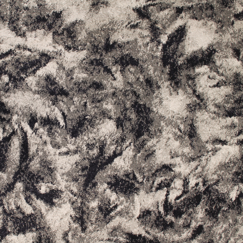 Firenze Brushstrokes Wilton Pattern Carpet - Monochrome