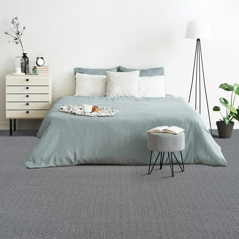 Firenze Chevron Wilton Pattern Carpet - Space Firenze Chevron Wilton Pattern Carpet - Space